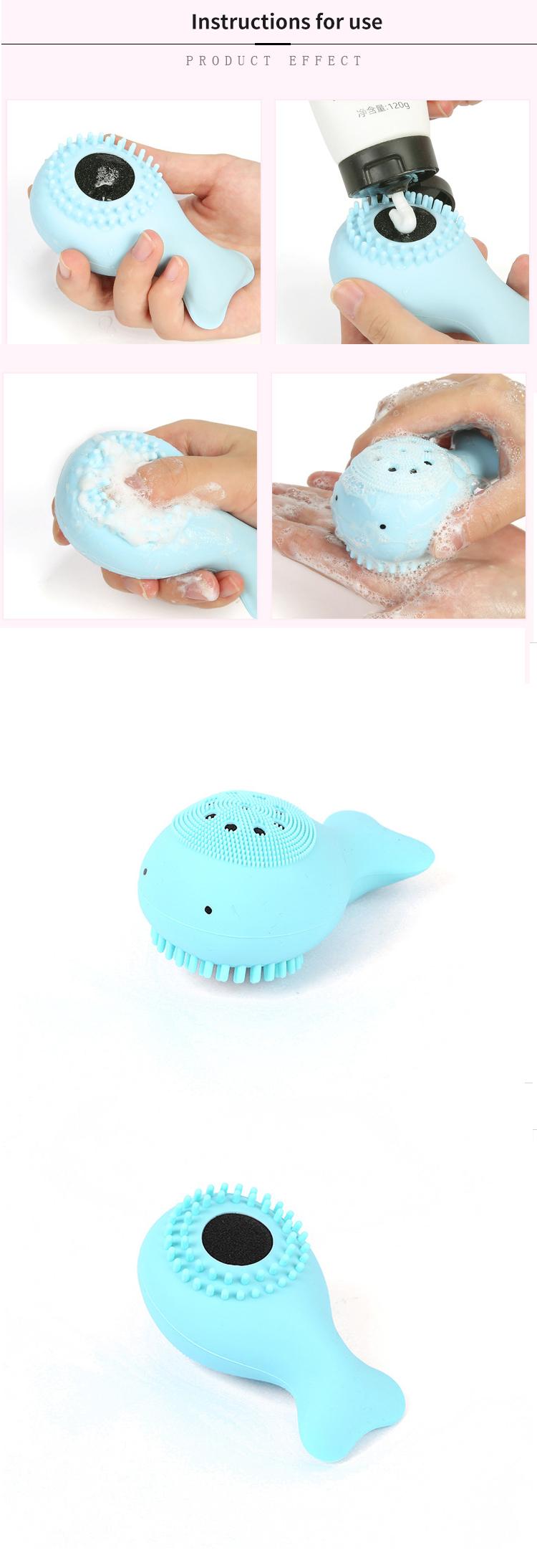 New Released Personal Care Product Super Soft Comfortable Silicone Sonic Face Skin Brush for Women and Men Facial Deep Cleansing